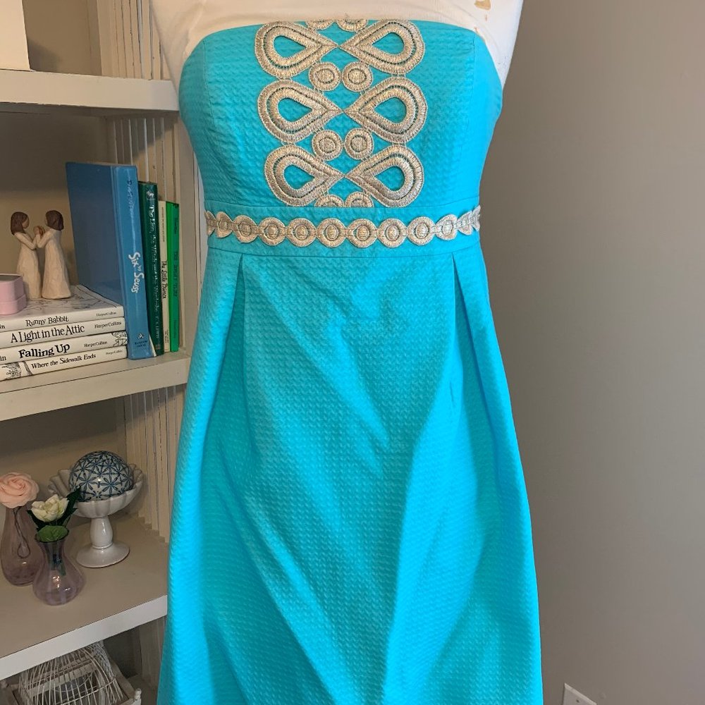 Lilly Pulitzer Strapless Dress